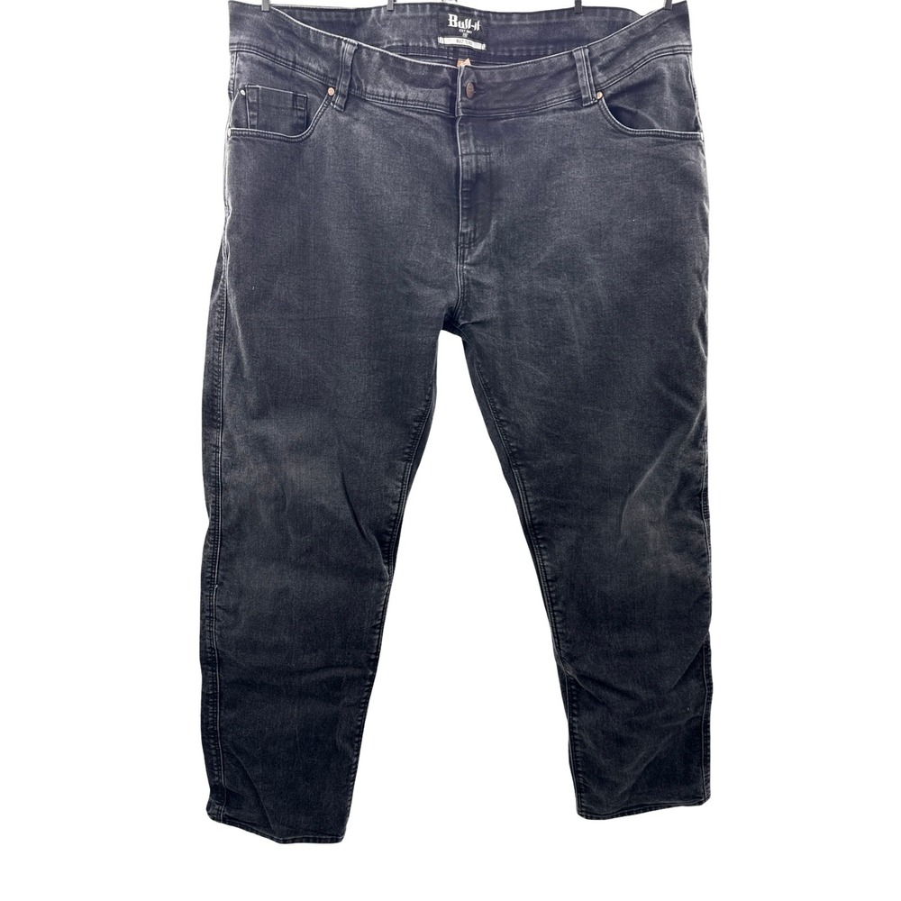 Bull-it Tactical Mens Motorcycle Jeans 44R Easy Fit Washed Black British Denim